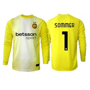 Inter Milan Yann Sommer #1 Målvakt Bortatröja 2025-26 Långärmad